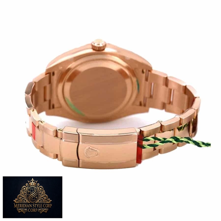 Rolex Sky-Dweller 326935 “Rose Gold Chocolate Dial” Authentic Super Replica - Image 4