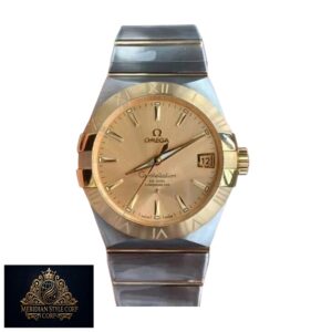Omega Constellation Gold Dial 123.20.38.21.08.001 Master Clone Quality