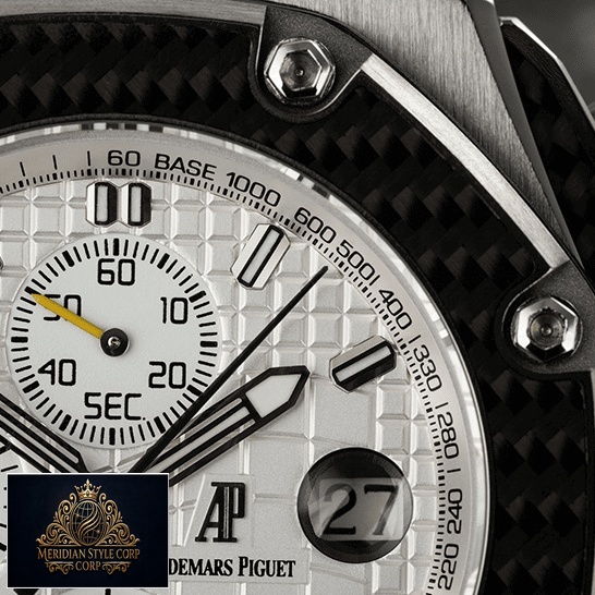 Audemars Piguet 26030IO.OO_.D001IN.01 White Dial Replica cyclops view