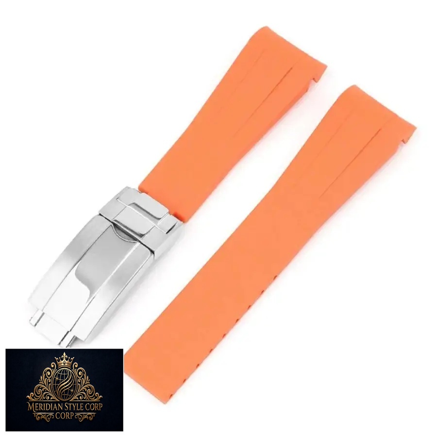 Rolex – Explorer I – Rubber Strap – Orange - Image 2