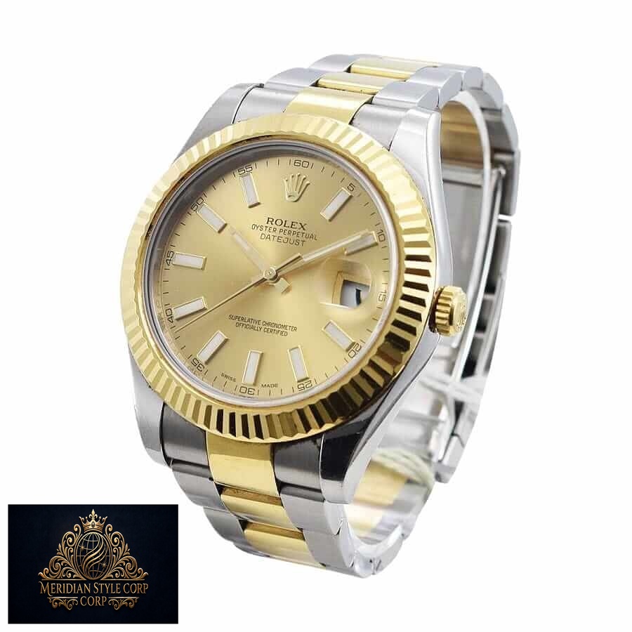 Rolex Datejust 126333 Oyster Perpetual Yellow Gold Replica 1:1 - Image 2