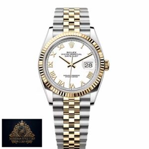 Rolex Datejust 126233 White and Gold 1:1 Super Clone