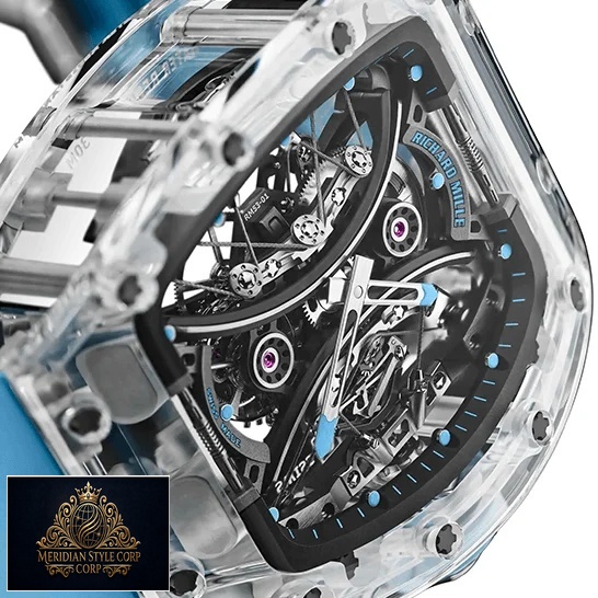 Richard Mille Tourbillion RM53-02 Black Dial Replica close view