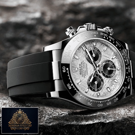 Rolex Daytona M116519LN Meteorite Dial Replica on the Stones