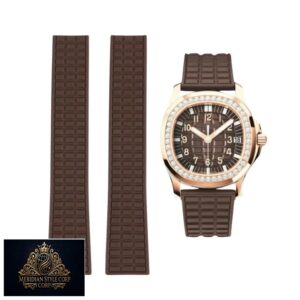 Patek Philippe – Aquanaut – Rubber Strap – Straight – Brown