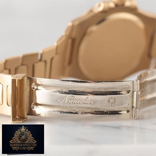 Patek Philippe Nautilus 3700 "Vintage" Handcrafted Clone Quality as 1 Patek Philippe Nautillus Vintage Gold Bracelet Replica Open Clasp
