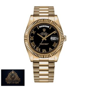 Rolex Day-Date 228235 “Black Everose Gold” Ultimate Clone Quality