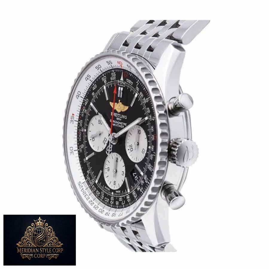 Breitling Navitimer B01 Chronograph 43 AB0121211B1P1 “Black Dial” Masterpiece Clone - Image 4