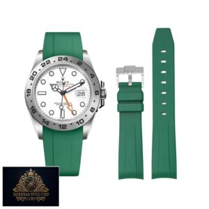 Rolex – Explorer II – Rubber Strap – Green