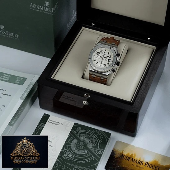 Audemars Piguet 26170ST.OO_.D091CR.01 White Dial Replica in the box