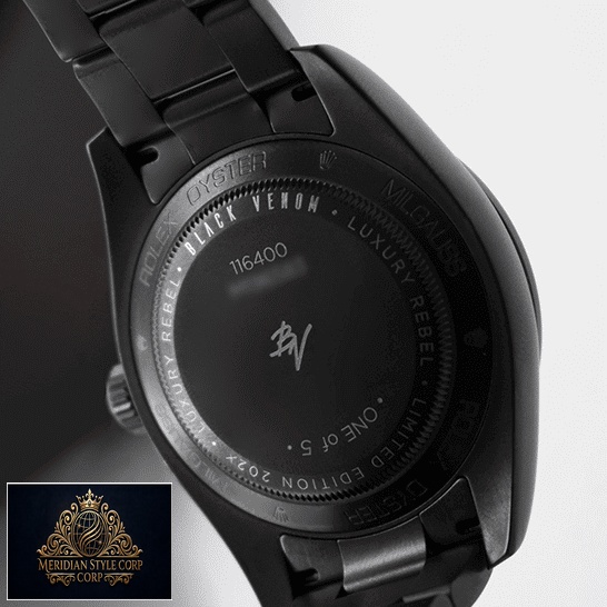 Rolex Milgauss Black Venom 116400 Black Case Replica