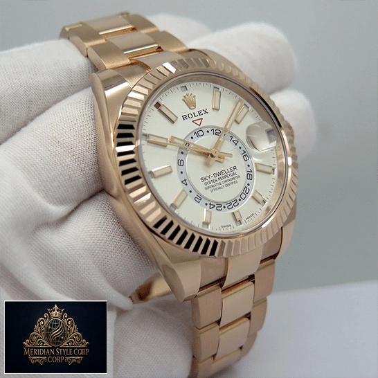 Rolex Sky-Dweller Rose Gold 326935-0005 Oyster Replica