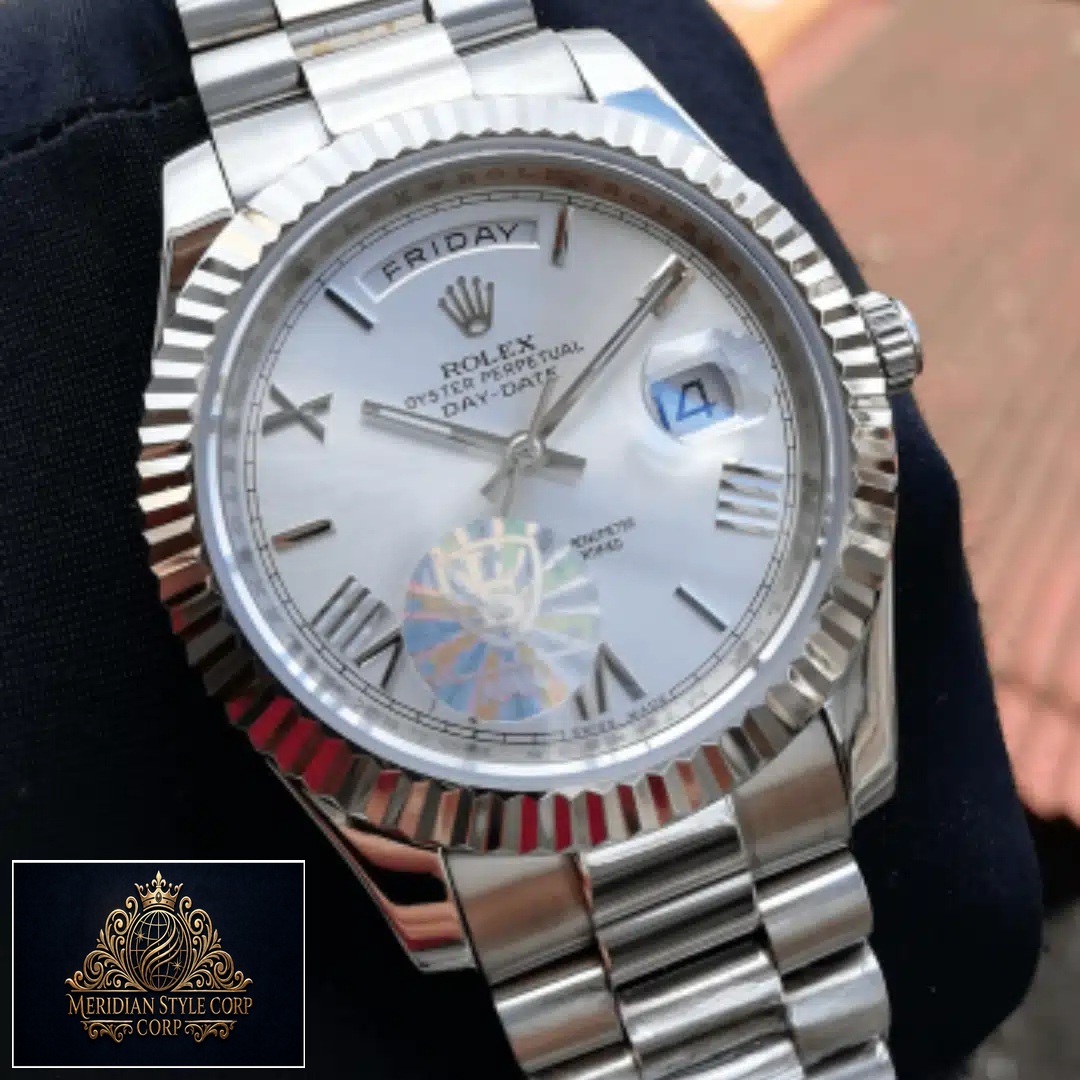 Rolex Day-Date 228239 White Dial Romen Numerial Replica