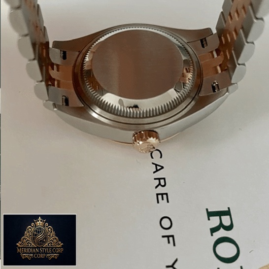 Rolex Datejust Stainless Steel case & Crown Pusher
