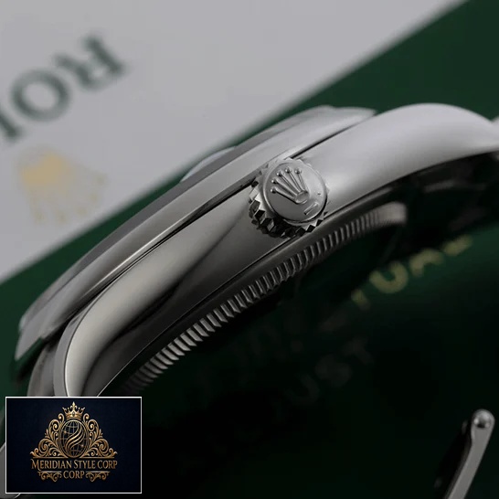 Rolex Datejust 115200-0004 Steel Silver Replica crown / push button
