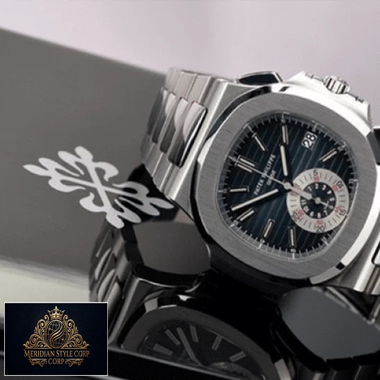 Patek Philippe 59801A-001 Nautilus Blue Dial Steel Replica on the box
