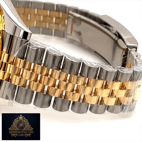 Rolex 126333 Stainless Steel Jubilee Bracelet Replica white background