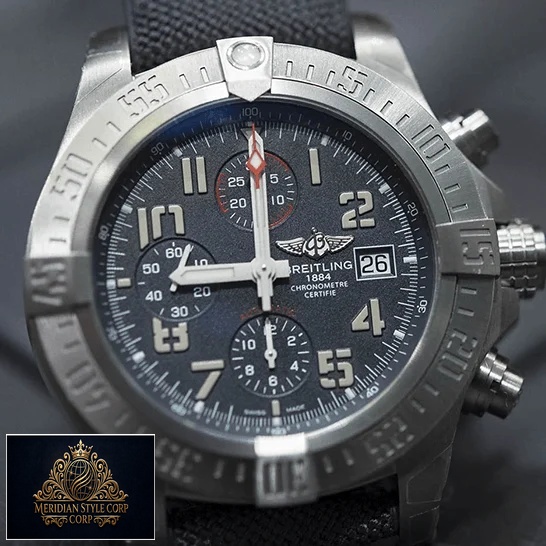 Breitling Avenger Bandit E1338310I502 "Titanium" Perfect Duplicate 1:1 breitling avenger E13383101M2W1 replica front