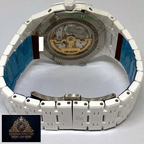Audemars Piguet Perpetual Calendar Steel White Bracelet Replica