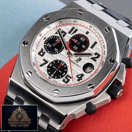 Audemars Piguet 26170ST.OO_.D101CR.02 White Dial Steel Replica red second hand