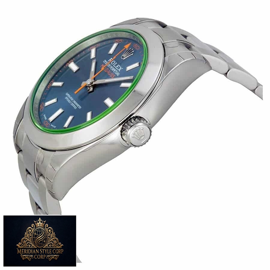 Rolex Milgauss Blue Dial 116400GV-0002 Super Clone Edition - Image 3