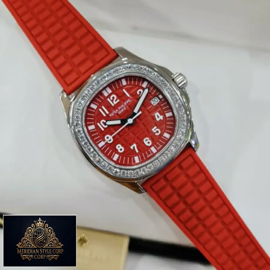 Patek Philippe – Aquanaut – Rubber Strap – Straight – Red - Image 2