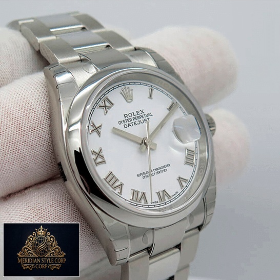 Rolex Perpetual Datejust 116200 White Dial S.Steel Case Replica