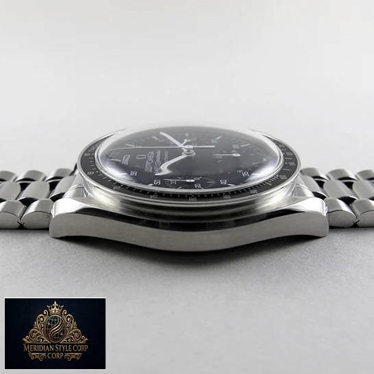 Omega Speedmaster 3510 Black Dial Stainless Steel Replica white background