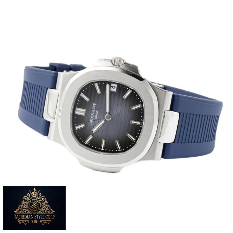 Patek Philippe – Aquanaut – Rubber Strap – Nautilus – Blue - Image 2