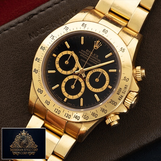 Rolex Daytona Cosmograph 16528 Black Dial Stick Indices Replica