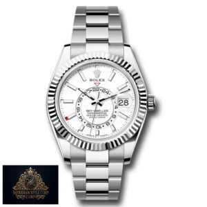 Rolex Sky-Dweller 336934 “White Dial” Ultra Detailed Clone