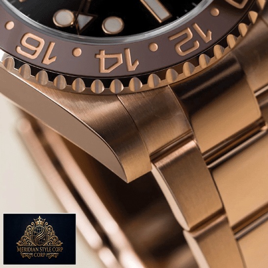 Rolex GMT-Master II 126715CHNR-0001 Rose Gold Oyster Bracelet Replica