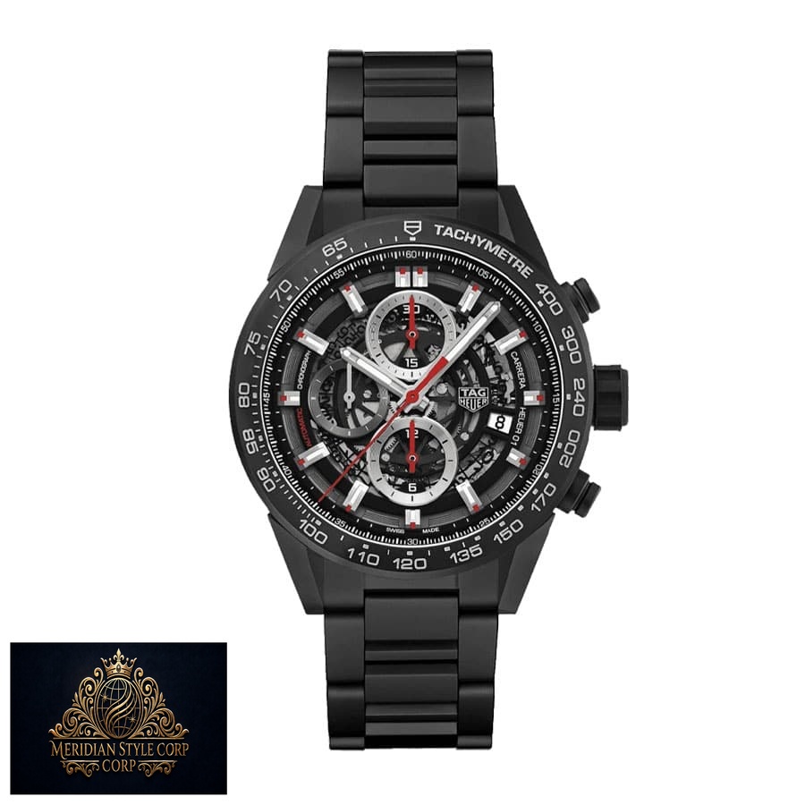 TAG Heuer Carrera 01 CAR2090.BH0729 “Black Skeleton” Top Grade Clone 1:1