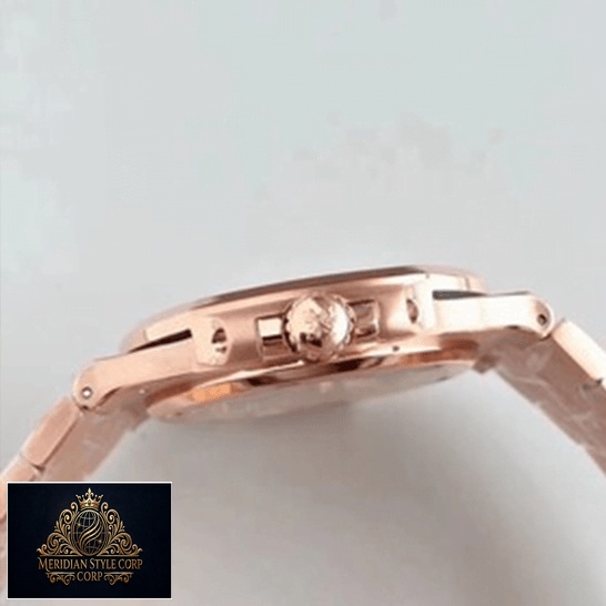 Patek Philippe Nautilus 57111R-001 Stainless Rose Gold Replica side view