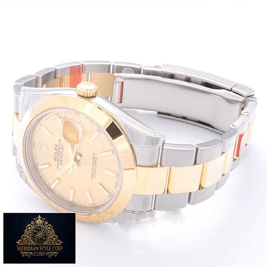 Rolex Datejust 126303 Steel Gold Replica white background