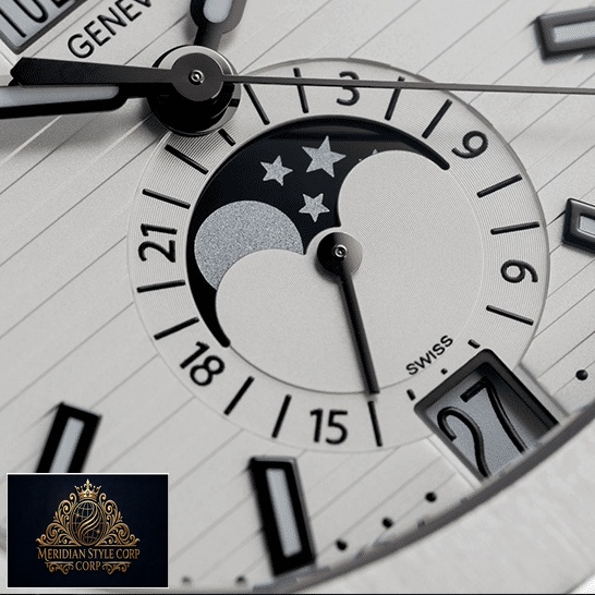 Patek Philippe Nautilus White Dial Replica close view