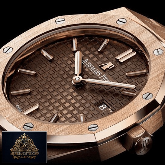 Audemars Piguet 67650OR.OO_.1261OR.01 Royal Oak Brown Dial Replica