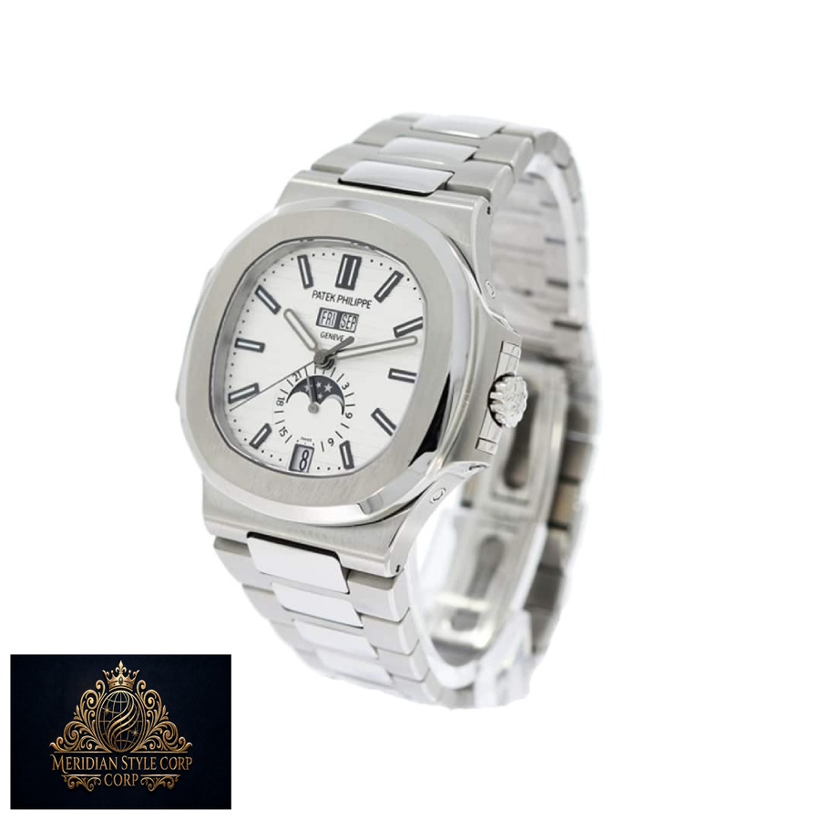 Patek Philippe Nautilus Annual Calendar 5726 “White Dial” Super Accurate Clone - Image 2
