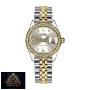 Rolex Lady-Datejust 279383RBR Champagne Diamond Master Clone Quality