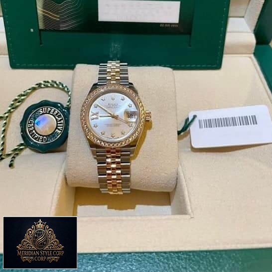 Rolex Datejust 279383RBR-0003 Yellow Gold Replica in Box