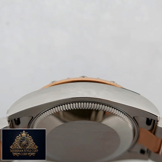 Rolex Datejust Chocolate Replica stainless steel case