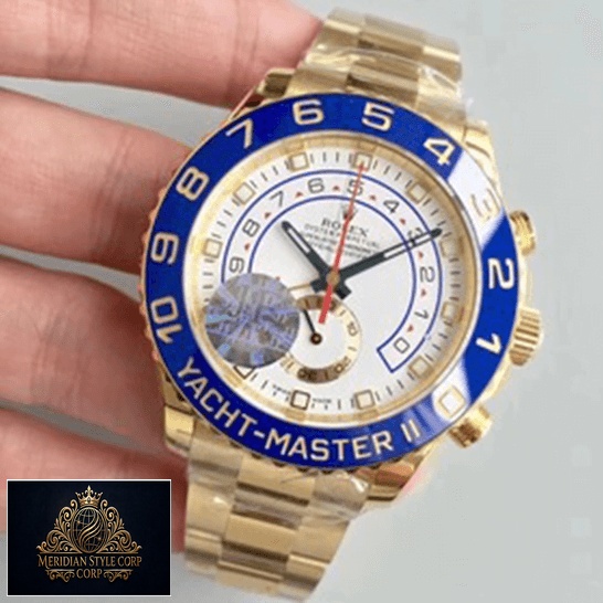 rolex_yacht_master_116688_II_yellow_gold_automatic_dial_oyster_left