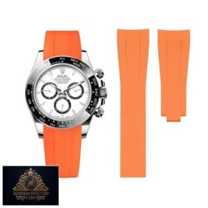 Rolex – Daytona – Rubber Strap – Orange