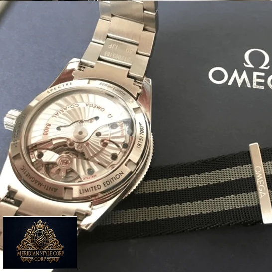 Omega Seamaster 30 Spectre Stainless Steel Replica upside view