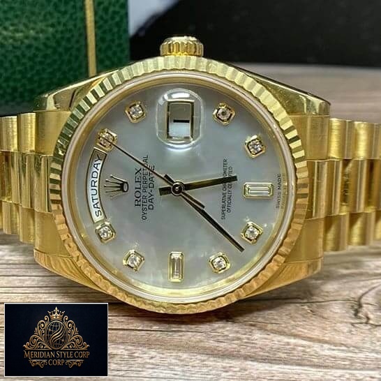 Rolex Day Date Champagne Dial 128238 Replica