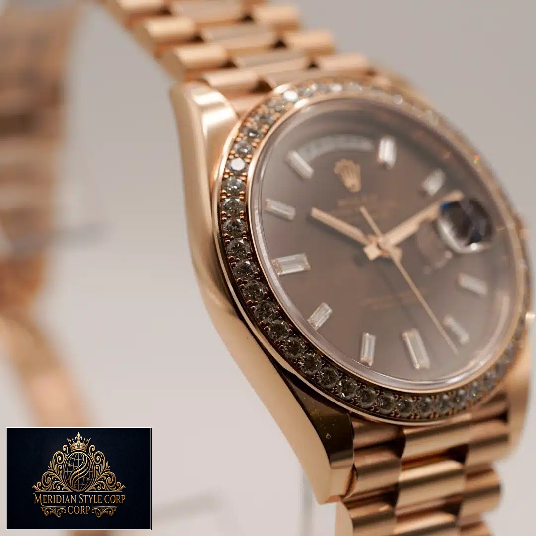 Rolex Day-Date 40 Gem-Set Bezel 228345RBR Replica