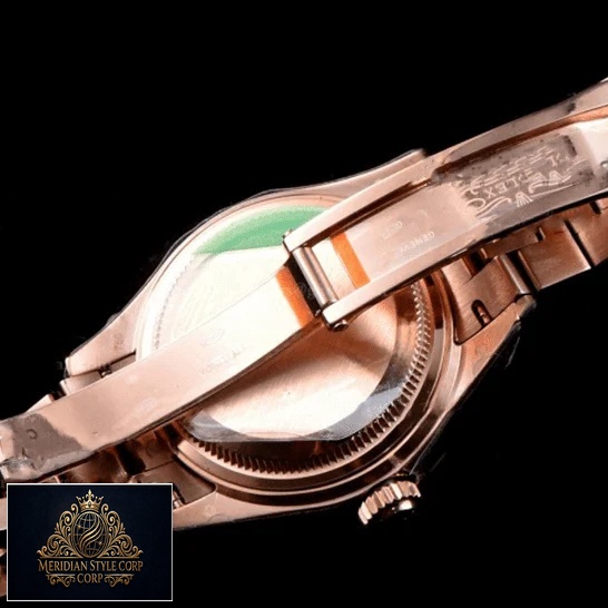 Rolex Lady Datejust Rose Gold 279175 Replica Open Fold Clasp