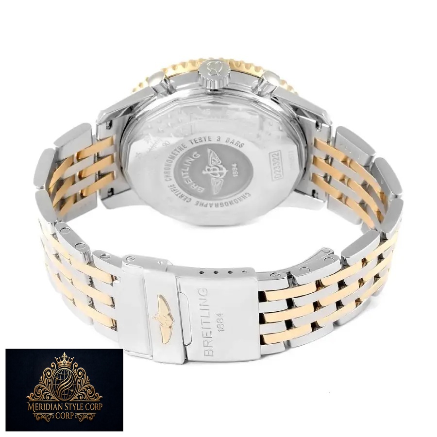 Breitling Navitimer B01 Chronograph D23322 “Steel&Gold” Premium Clone - Image 4