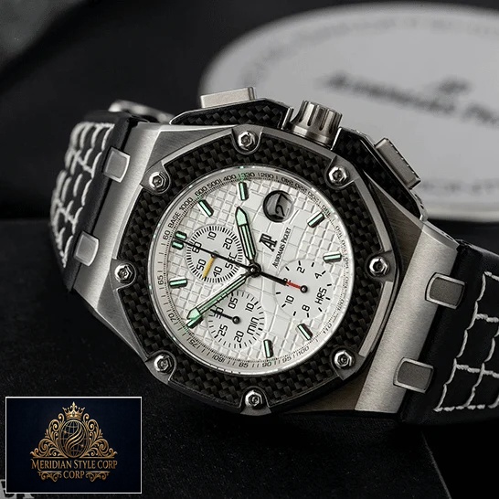 Audemars Piguet Royal Oak Offshore Stainless Steel Bezel Replica on the ap box