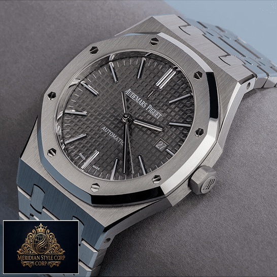 Audemars Piguet Royal Oak Selfwinding Gray Replica gray background